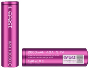 Efest bateria typ 18650 3000mAh 35A