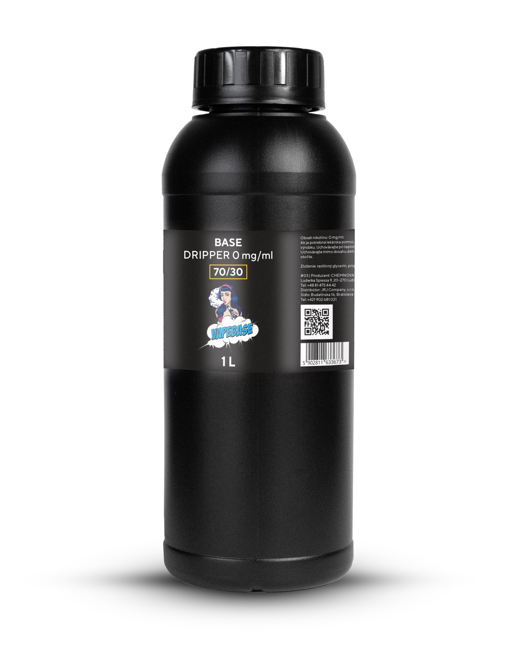 Báza VapeBase 1L 0mg – Obrázok 3