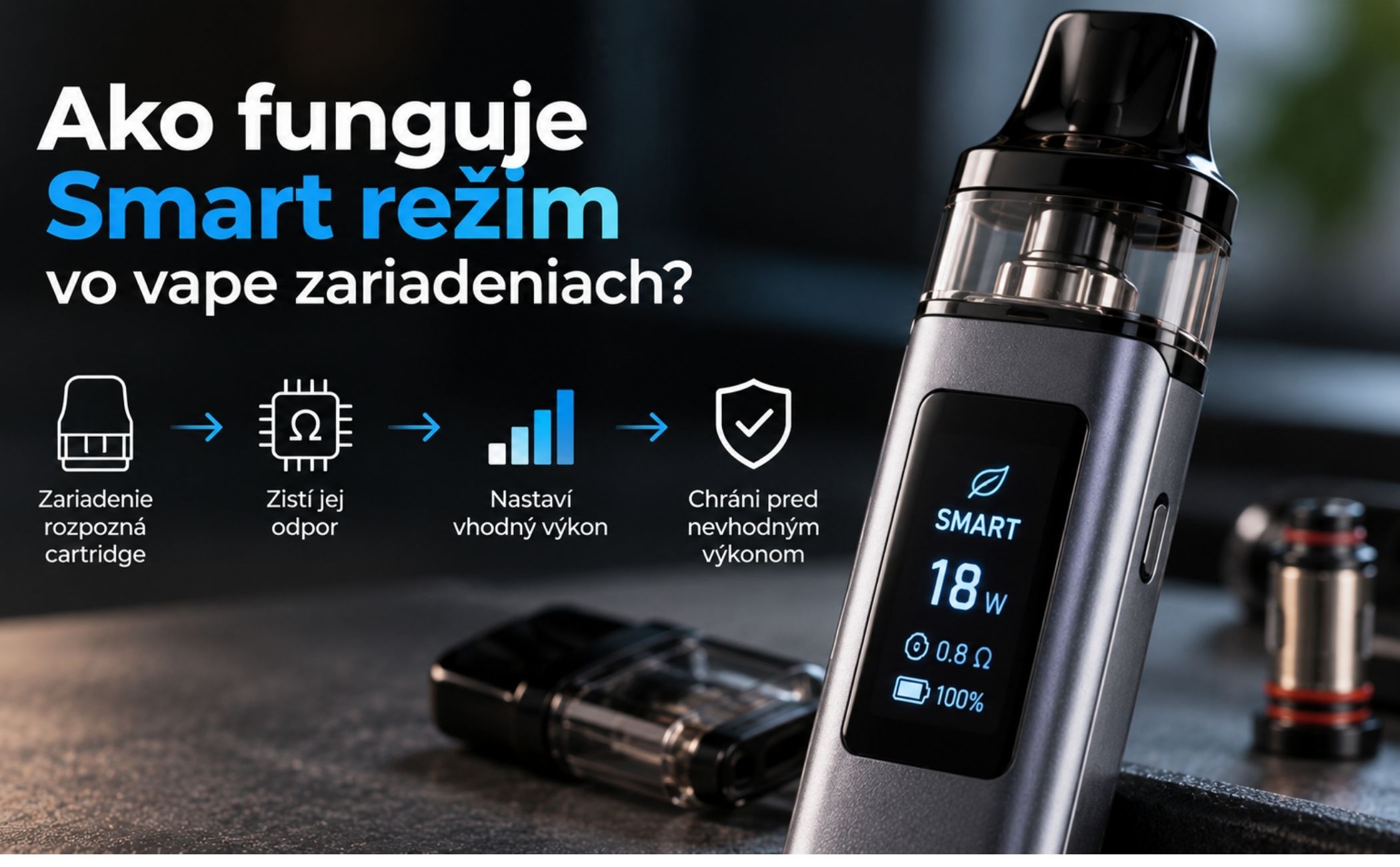 Ako funguje Smart Režim na vape